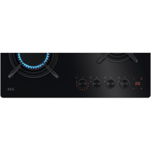 AEG HKB64453NB plynová varná deska Hob2Hood® - Obrázek 2