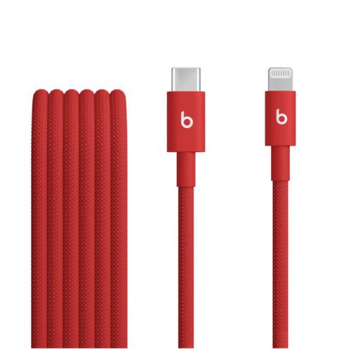 Apple Beats USB-C/Lightning Woven Cable (1.5m)-Rapid Red MFEH4EE/A