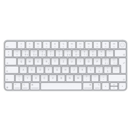 Apple Magic Keyboard s Touch ID s CZ znaky (Stav A) Stříbrná