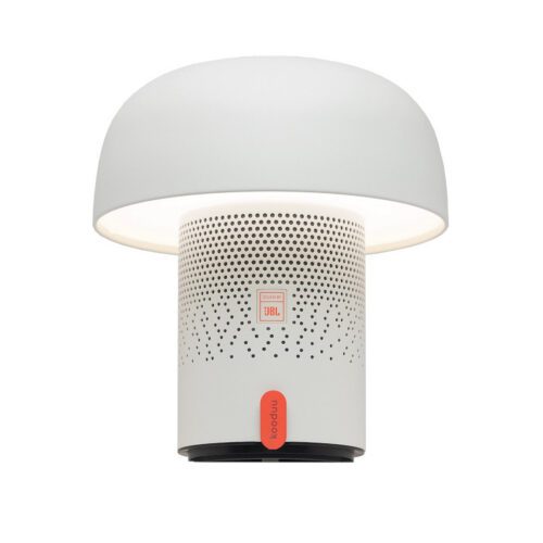 Designová lampa s reproduktorem Kooduu Sensa Play - bílá