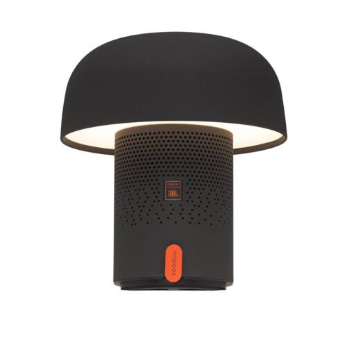 Designová lampa s reproduktorem Kooduu Sensa Play - černá