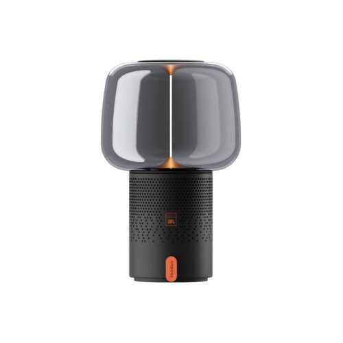 Designová lampa s reproduktorem Kooduu Serena Play - černá