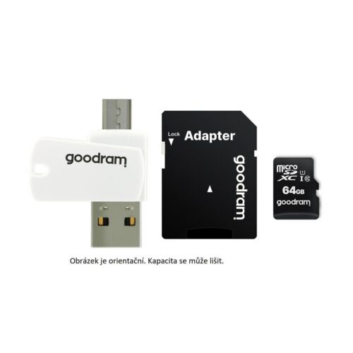 GOODRAM microSDXC karta 64GB M1A4 All-in-one (R:100/W:10 MB/s)