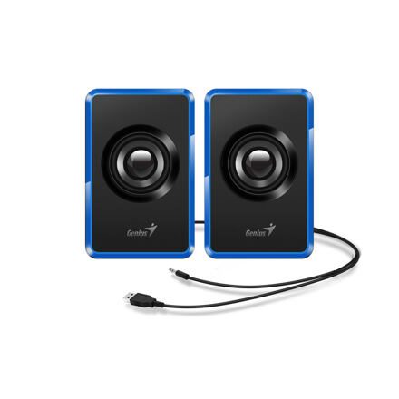 Genius SP-U125/Stereo/3W/Černá-modrá 31730042402