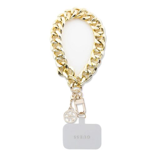 Guess Univerzální Popruh na Ruku 4G Charm Gold GUOUCBMC4MD