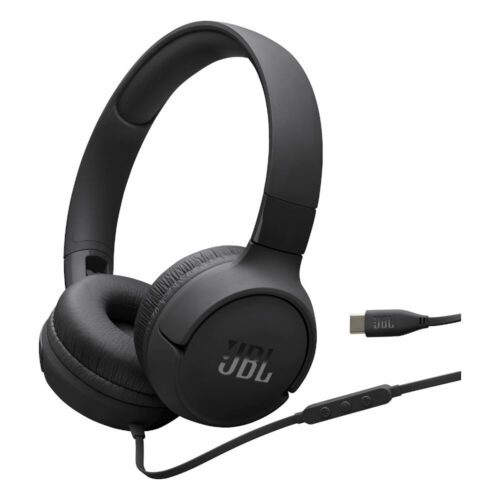JBL Tune 520C USB-C barva Black JBLT520CBLK