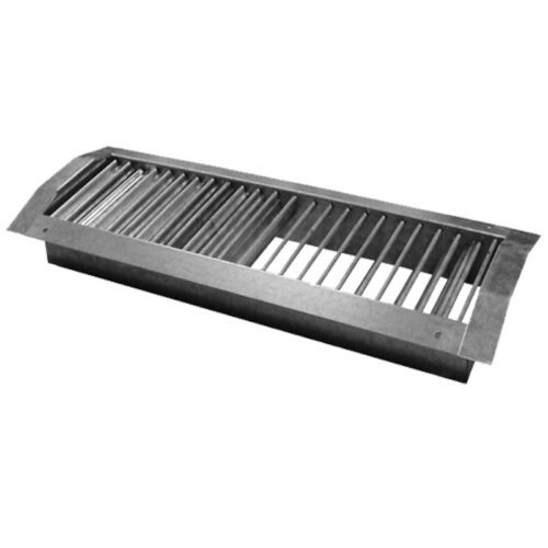 Mřížka do vzduchotechnického potrubí s nastavitelnými lamelami 625x125 mm