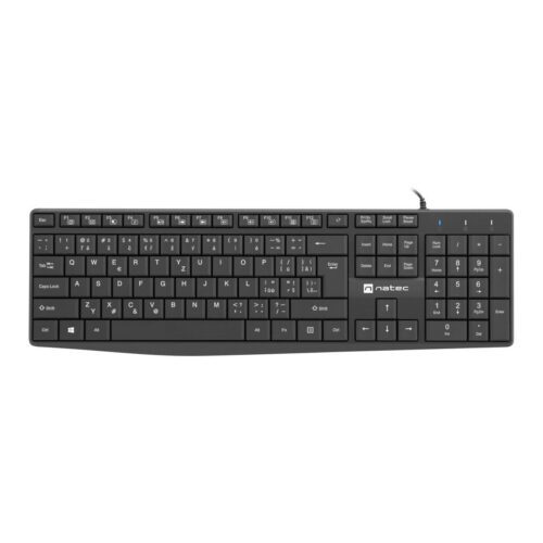 Natec klávesnice Nautilus 2/Drátová USB/CZ-SK layout/Černá NKL-1959