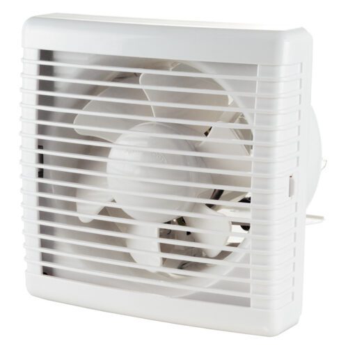 Okenní ventilátor s automatickou zpětnou klapkou Ø 237 mm