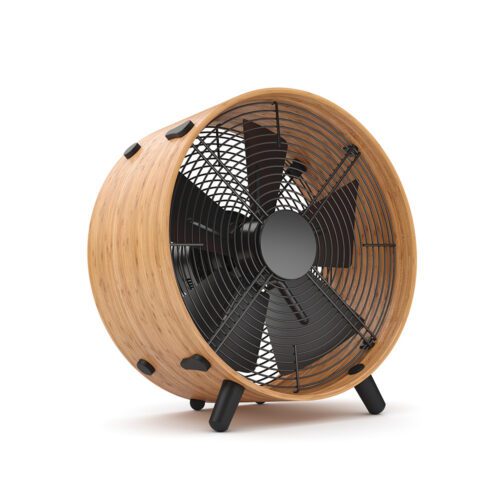 Podlahový ventilátor z bambusového dřeva OTTO