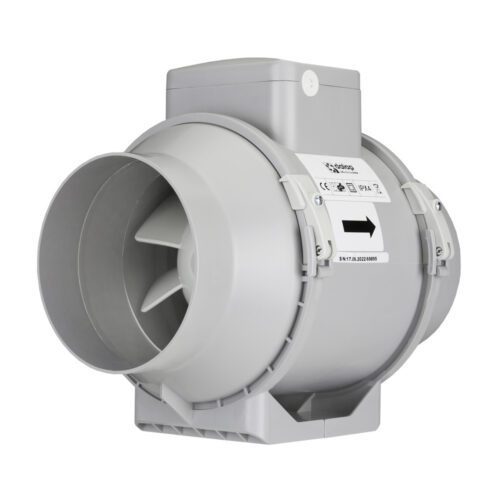 Profesionální ventilátor do potrubí s časovým spínačem Ø 100 mm