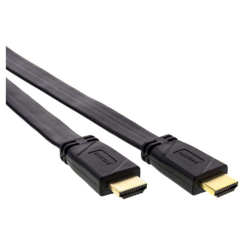 Sencor SAV 277-015 HDMI 2.0 A/M - A/M plochý High Speed kabel + Ethernet kabel Maximální datový přenos: 18 Gb/s