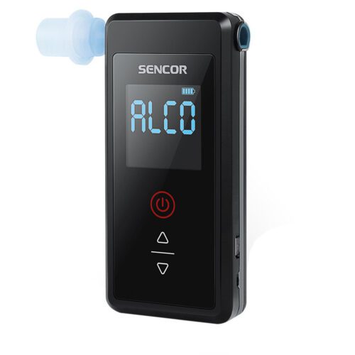 Sencor SCA BA50FC Alkohol tester Slouží k zobrazení obsahu alkoholu v krvi
