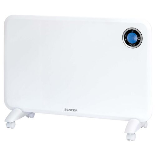 Sencor SCF 3200WH Digitální teplovzdušný konvektor Topný hliníkový článek ve tvaru &bdquo;X&ldquo; obstarává rychlé zahřátí a úsporný provoz