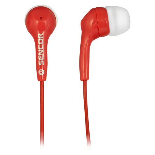 Sencor SEP 120 RED Sluchátka Stylový moderní design