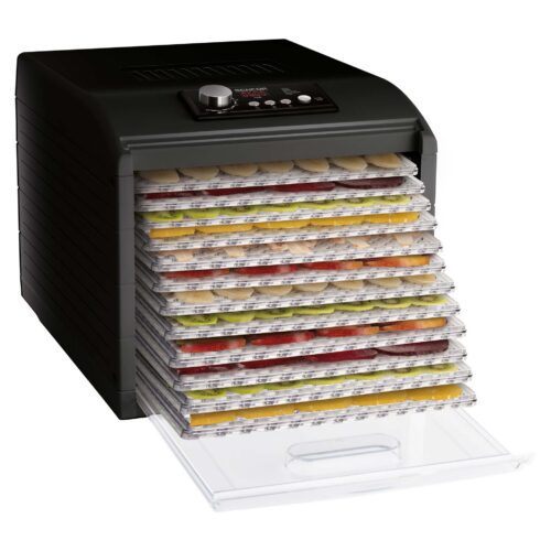 Sencor SFD 6600BK Sušička ovoce 5 přednastavených sušících programů