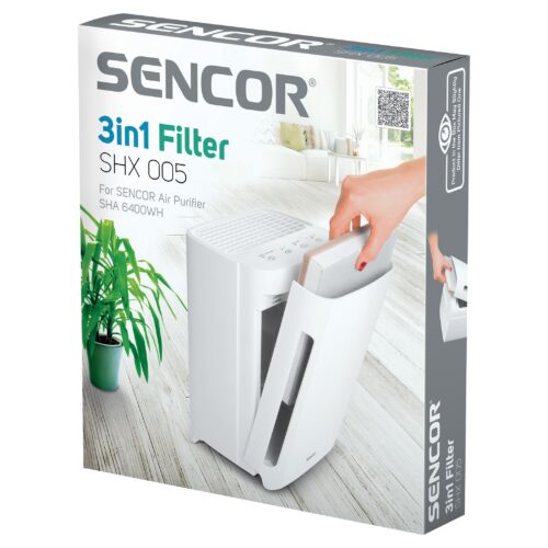 Sencor SHX 005 Filtr 3 v 1 Pro Čističku vzduchu SENCOR SHA 6400WH