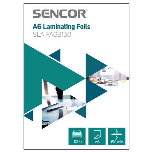 Sencor SLA FA6B150 A6 Laminovací folie Tloušťka folie 2 x 75 mikronů