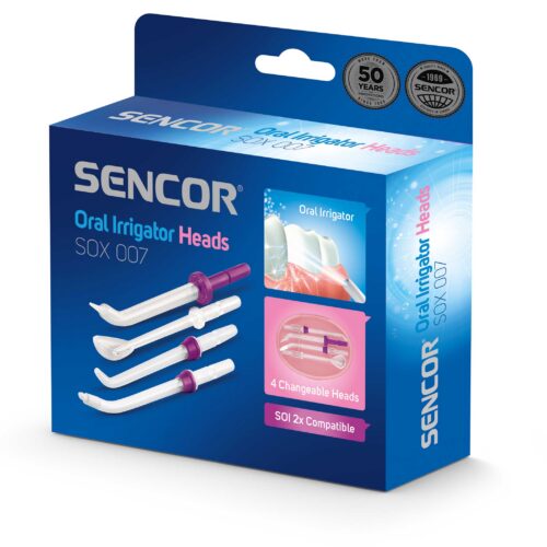 Sencor SOX 007 Náhradní hlavice pro ústní sprchu Náhradní hlavice pro ústní sprchu