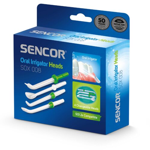 Sencor SOX 008 Náhradní hlavice pro ústní sprchu Náhradní hlavice pro ústní sprchu