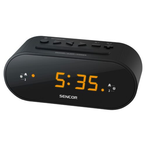 Sencor SRC 1100 B Radiobudík PLL FM rádio s 10 předvolbami