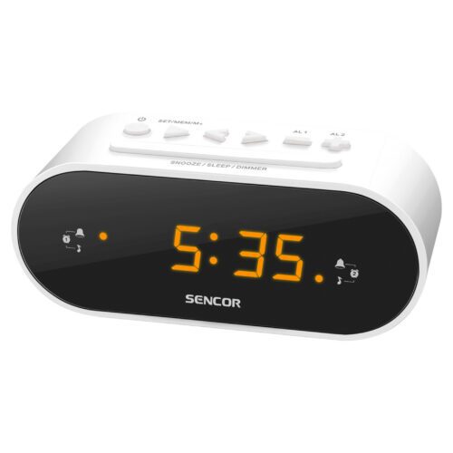 Sencor SRC 1100 W Radiobudík PLL FM rádio s 10 předvolbami