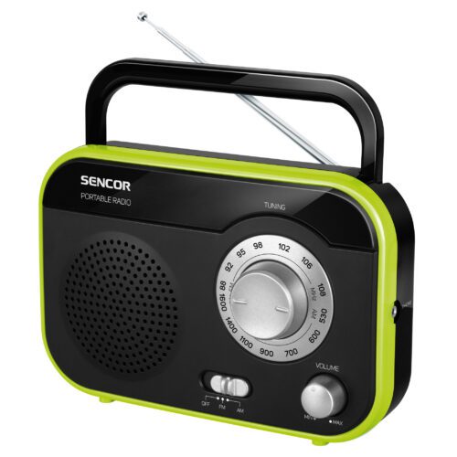Sencor SRD 210 BGN Přenosný radiopřijímač FM teleskopická anténa