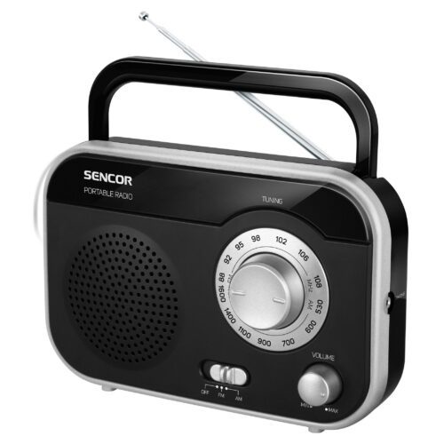 Sencor SRD 210 BS Přenosný radiopřijímač FM teleskopická anténa