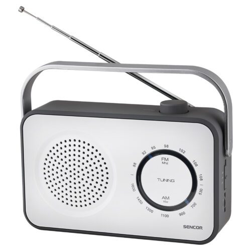 Sencor SRD 2100 W Přenosný rádiový přijímač FM / AM Vysoká citlivost a vynikající zvukový výkon