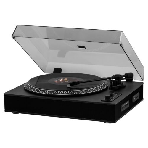Sencor STT 510UBA Gramofon Magnetodynamická přenoska (MM) Audiotechnica se zesilovačem