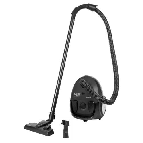 Sencor SVC 45BK-EUE3 SÁČKOVÝ VYSAVAČ Vysoce účinný 850W ECO motor