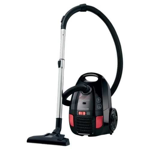 Sencor SVC 6001BK SÁČKOVÝ VYSAVAČ 3AAA 700 W ECO Power pro dokonalé vysátí jakéhokoli povrchu