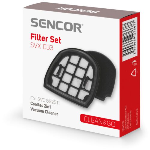 Sencor SVX 033 Sada filtrů Sada filtrů k bezšňůrovému tyčovému vysavači 2 v 1