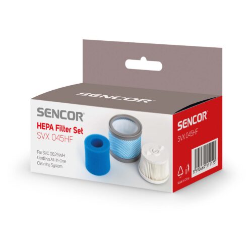 Sencor SVX 045HF HEPA Sada filtrů Náhradní sada filtrů k SVC 0825WH