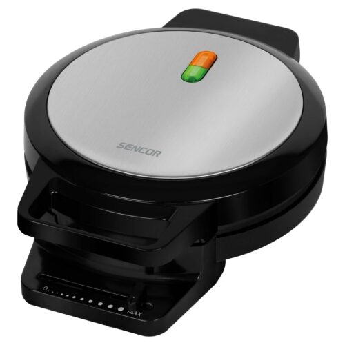 Sencor SWF 1010BK Vaflovač Nerezové provedení Pro přípravu 5 vaflí ve tvaru srdce