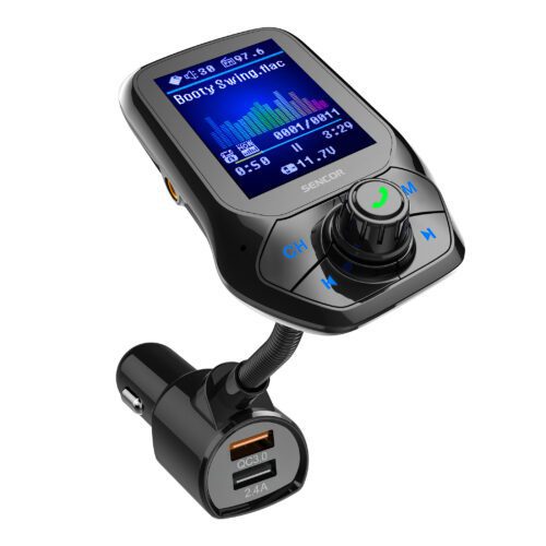 Sencor SWM 5858 BT / MP3 FM Modulátor do auta  Podpora: Bluetooth