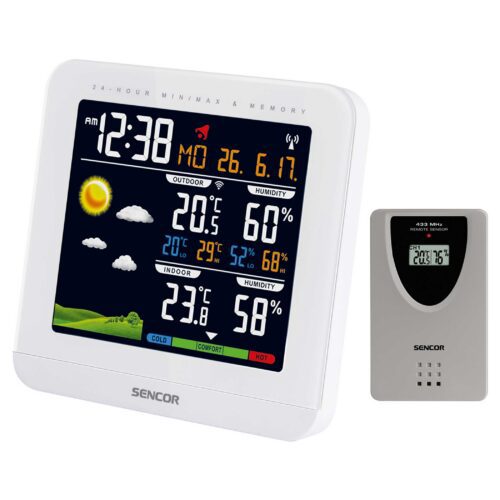 Sencor SWS 5600 Meteorologická stanice Ikona předpovědi počasí (slunečno