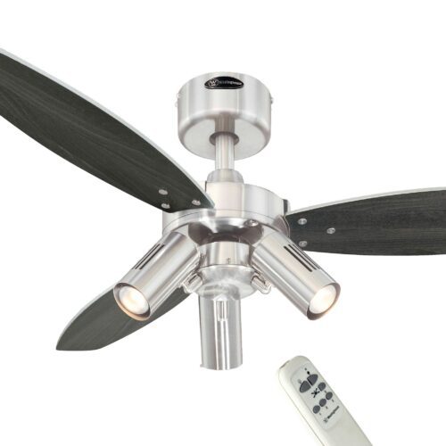 Stropní ventilátor se světlem a dálkovým ovládáním Westinghouse JET PLUS 72290