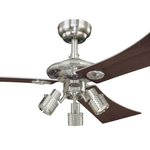 Stropní ventilátor se světlem a řetízkovým ovládáním Westinghouse AUDUBON 72119