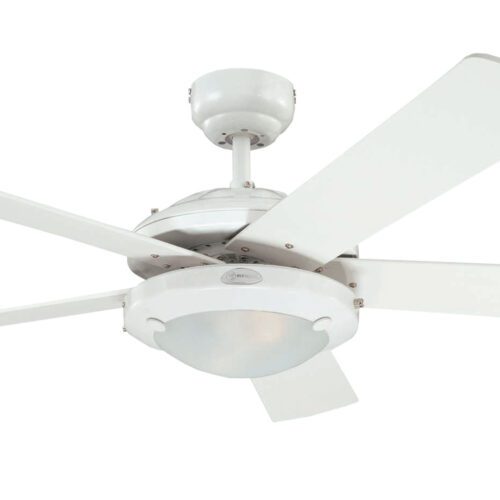 Stropní ventilátor se světlem a řetízkovým ovládáním Westinghouse COMET 78017