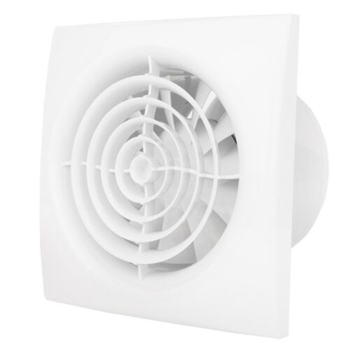 Tichý koupelnový ventilátor Dalap 125 NOMIA Z s časovačem