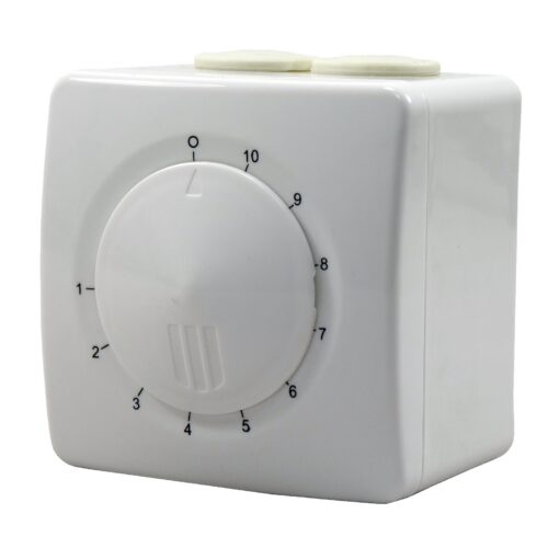 Triakový regulátor otáček pro ventilátory na zeď Dalap RR1 - 2