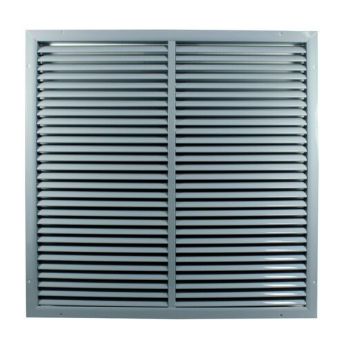 Ventilační mřížka z vysoce kvalitního extrudovaného hliníku s výztuhou 600x600 mm