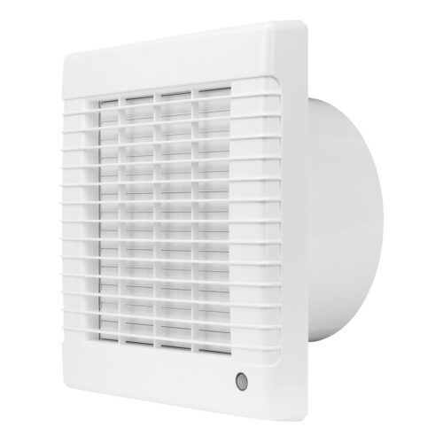 Ventilátor do koupelny s automatickou žaluzií bez přídavných funkcí Ø 125 mm