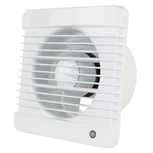 Ventilátor do koupelny s časovačem a čidlem vlhkosti Ø 150 mm