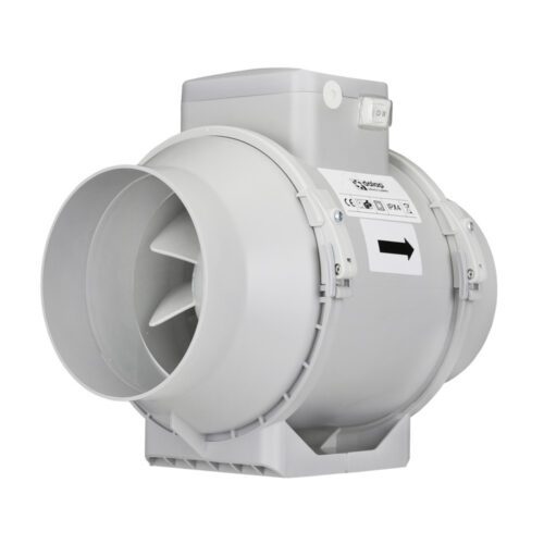 Ventilátor do potrubí dvourychlostní s vypínačem Dalap AP PROFI Ø 160 mm