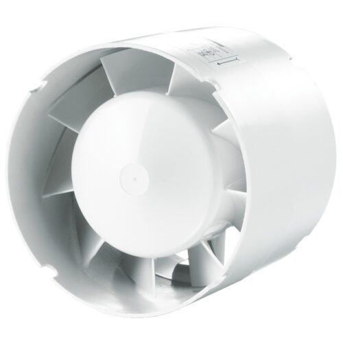 Ventilátor do potrubí malý s časovým spínačem Ø 125 mm