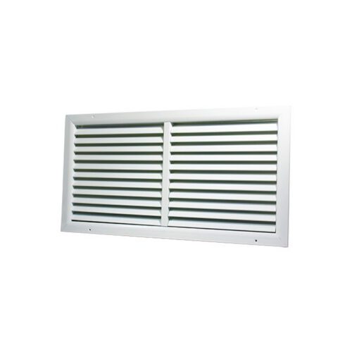 Větrací mřížka z vysoce kvalitního extrudovaného hliníku s výztuhou 700x700 mm
