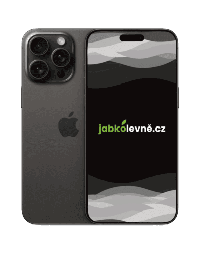 iPhone 15 Pro Max 256GB (Stav B) Černý titan MU7F3SX/A
