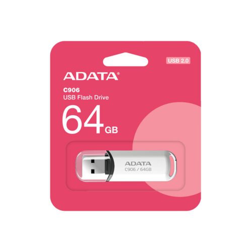 ADATA C906/64GB/USB 2.0/USB-A/Bílá AC906-64G-RWH - Obrázek 10